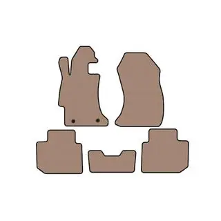 Резиновые коврики Carsuit (SD, бежевые) фото 1