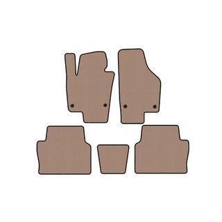 Резиновые коврики Carsuit (2 ряда, бежевые) фото 1
