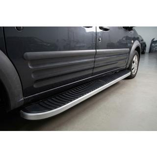 Боковые Подножки Tayga (2 шт., Алюминий) Ford Connect 2006–2009 гг. фото 1