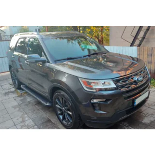Боковые Подножки Allmond Black (2 шт., Алюминий)