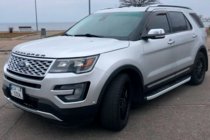 Ford Explorer 2011-2019 гг. Боковые пороги Fullmond (2 шт., алюминий) фото 6