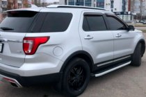 Ford Explorer 2011-2019 гг. Боковые пороги Fullmond (2 шт., алюминий) фото 4
