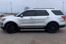 Ford Explorer 2011-2019 гг. Боковые пороги Fullmond (2 шт., алюминий) фото 5