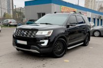 Ford Explorer 2011-2019 гг. Боковые пороги Fullmond (2 шт., алюминий) фото 7
