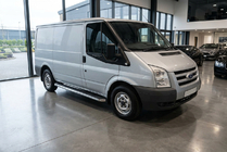 Ford Transit 2000–2014 гг. Боковые Подножки Maydos V1 (2 шт., Алюминий и Нержавейка) фото 1