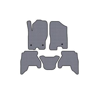 Резиновые коврики Carsuit V1 (2 ряда, серые, 2010-2014) Nissan Pathfinder R51 2005-2014 гг. фото 1