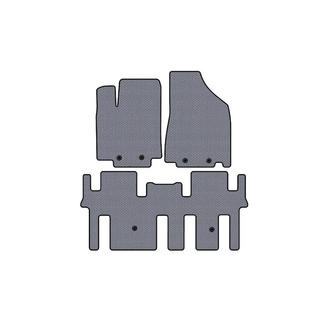 Резиновые Коврики Carsuit (2 Ряда, Серые) Nissan Pathfinder R52 2012-2021 гг. фото 1