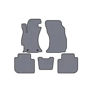 Резиновые коврики Carsuit (2013-2017, серый) Subaru Forester 2013-2018 гг. фото 1
