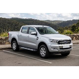 Боковые Подножки Sunrise (2 шт., Алюминий) Ford Ranger 2011–2022 гг. фото 1