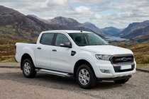 Ford Ranger 2011–2022 гг. Боковые Подножки Rainbow (2 шт., Алюминий) фото 1