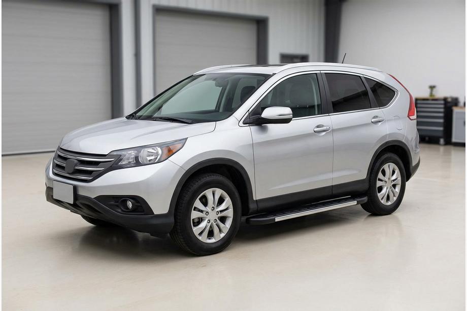 Honda CRV 2012-2016 гг. Боковые Подножки Duru (2 шт., Алюминий) Image