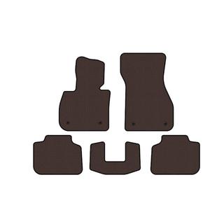 Резиновые Коврики Carsuit (Коричневые) BMW X1 F48 2015-2022 гг. фото 1
