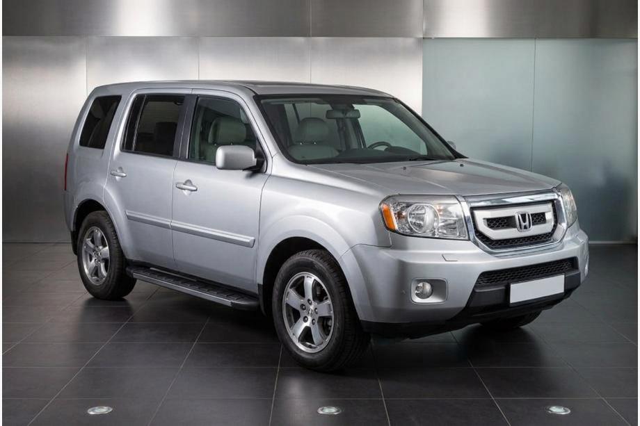 Honda Pilot 2008-2015 гг. Боковые Подножки Duru (2 шт., Алюминий) Image