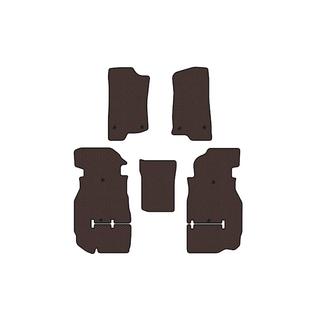 Резиновые коврики Carsuit (Rubicon Unlimited/5-дверный, коричневый) Jeep Wrangler 2018- гг. фото 1