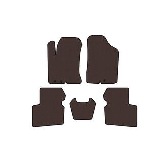 Резиновые Коврики Carsuit (SD, Коричневые) Kia Cerato 2 2010-2013 гг. фото 1