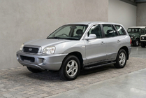 Hyundai Santa Fe 1 2000-2006 гг. Боковые Подножки Allmond Black (2 шт., Алюминий) фото 1