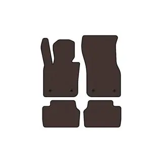 Резиновые коврики Carsuit (для F55, 5-дверный, коричневый) фото 1