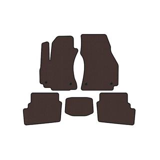 Резиновые коврики Carsuit (2 ряда, 2003-2005, 7-местный, коричневый) Opel Zafira A 1998-2005 гг. фото 1
