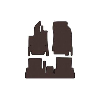 Резиновые коврики Carsuit (7-местный/Длинная база, Коричневые) Peugeot Partner/Rifter 2019- гг. фото 1