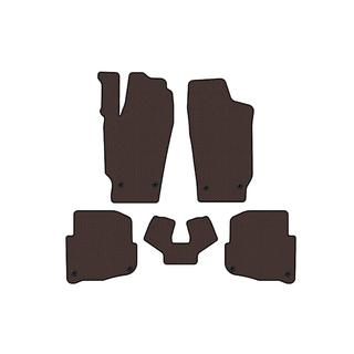 Резиновые Коврики Carsuit (SD, Коричневые) Skoda Fabia 2000-2007 гг. фото 1