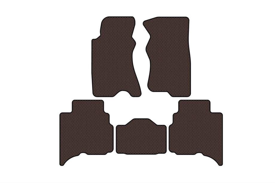 GreatWall Haval/Hover H3 2005-2013 гг. Резиновые Коврики Carsuit (Коричневые) Фото 1