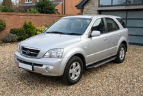 Kia Sorento I BL 2002-2009 гг. Боковые Подножки Duru (2 шт., Алюминий) фото 1