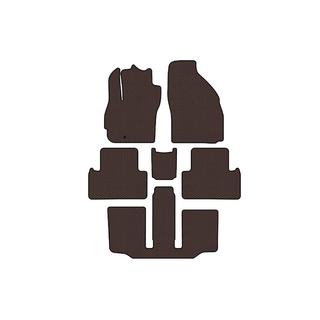 Резиновые коврики Carsuit (3 ряда, 7-местный, коричневый) Mazda 5 2005-2009 гг. фото 1