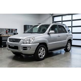 Боковые Подножки Duru (2 шт., Алюминий) Kia Sportage 2004-2010 гг. фото 1