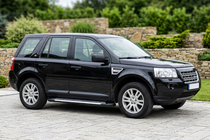 Land Rover Freelander II 2006–2014 гг. Боковые Подножки Line (2 шт., Алюминий) фото 1