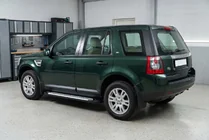 Land Rover Freelander II 2006–2014 гг. Боковые пороги Allmond Grey (2 шт., алюминий) фото 1