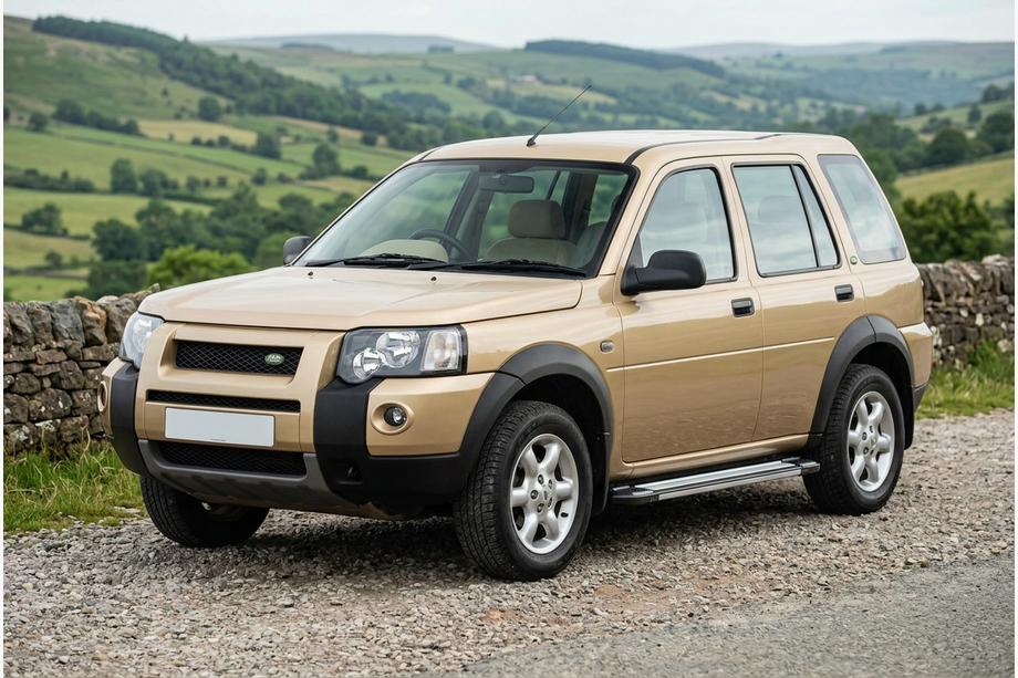 Land Rover Freelander I 1997-2006 гг. Боковые Подножки Rainbow (2 шт., Алюминий) Image