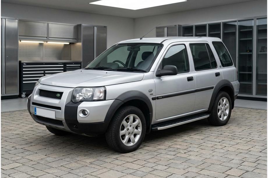 Land Rover Freelander I 1997-2006 гг. Боковые Подножки Fullmond (2 шт, алюминий) Image