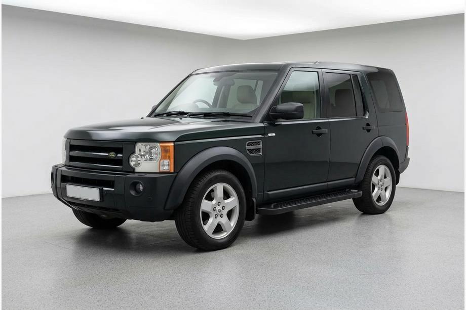 Land Rover Discovery III 2004–2009 гг. Боковые Подножки Allmond Black (2 шт., Алюминий) Фото 1
