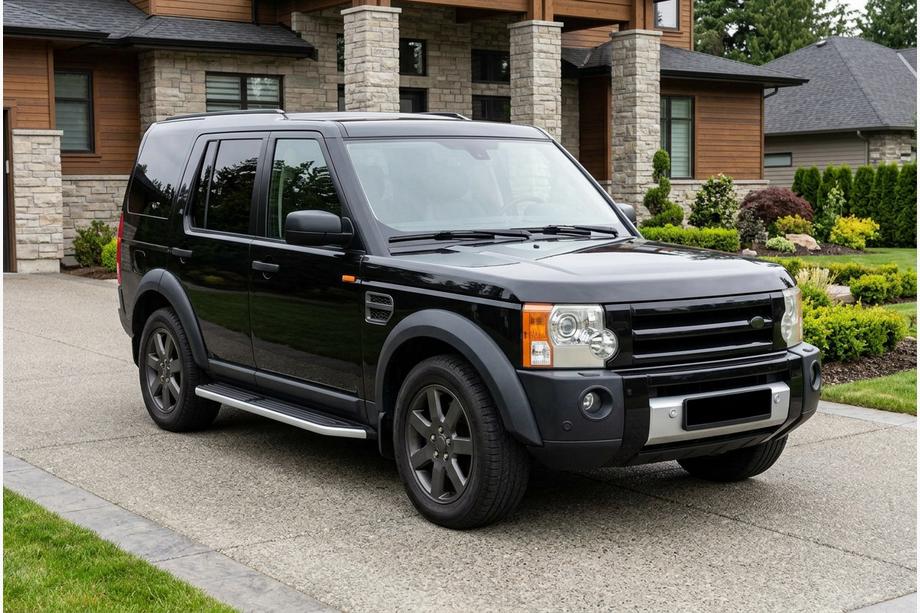 Land Rover Discovery III 2004–2009 гг. Боковые Подножки Duru (2 шт., Алюминий) Image