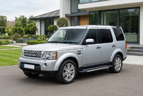 Land Rover Discovery IV 2009-2017 гг. Боковые пороги RedLine V1 (2 шт., алюминий) фото 1