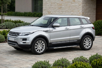 Range Rover Evoque 2012-2018 гг. Боковые Подножки Duru (2 шт., Алюминий) фото 1