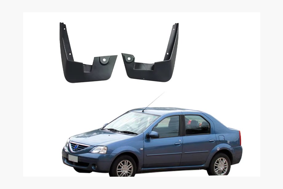 Renault Logan I 2005-2008 гг. Передние брызговики Premium (2 шт) Image
