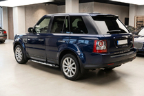 Range Rover Sport 2005-2013 гг. Боковые Подножки Sunrise (2 шт., Алюминий) фото 1
