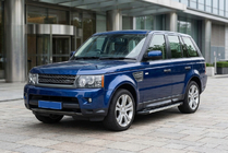 Range Rover Sport 2005-2013 гг. Боковые пороги RedLine V1 (2 шт., алюминий) фото 1
