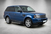 Range Rover Sport 2005-2013 гг. Боковые Подножки Duru (2 шт., Алюминий) фото 1
