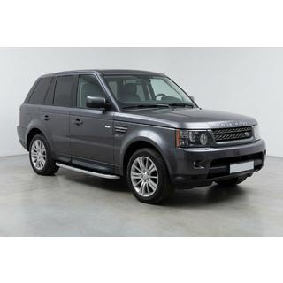 Боковые Подножки Tayga Grey (2 шт., Алюминий) Range Rover Sport 2005-2013 гг. фото 1