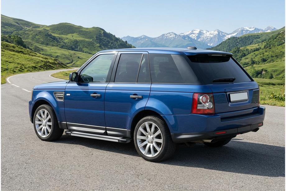 Range Rover Sport 2005-2013 гг. Боковые Подножки Rainbow (2 шт., Алюминий) Image