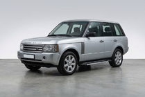 Range Rover III L322 2002-2012 гг. Боковые пороги RedLine V1 (2 шт., алюминий) фото 1