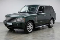 Range Rover III L322 2002-2012 гг. Боковые Подножки Line (2 шт., Алюминий) фото 1