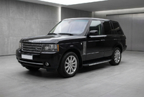 Range Rover III L322 2002-2012 гг. Боковые Подножки Duru (2 шт., Алюминий) фото 1
