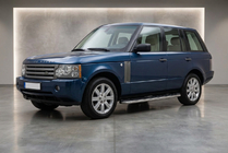 Range Rover III L322 2002-2012 гг. Боковые Подножки Maydos V1 (2 шт., Алюминий и Нержавейка) фото 1