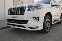 Toyota Land Cruiser Prado 150 2009-2023 гг. Накладка на передний бампер TRD (2017-) фото 3