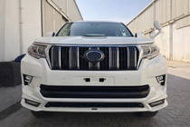 Toyota Land Cruiser Prado 150 2009-2023 гг. Накладка на передний бампер TRD (2017-) фото 4