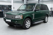Range Rover III L322 2002-2012 гг. Боковые Подножки Rainbow (2 шт., Алюминий) фото 1