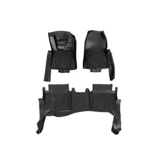 Резиновые Коврики Niken Luxury 3D (3 шт) Ford Ranger 2022- гг. фото 1